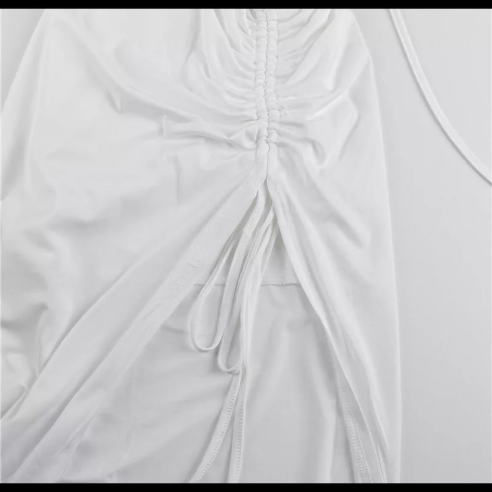 Summer dress, open back dress, cut-out dress - Picture 8 of 8